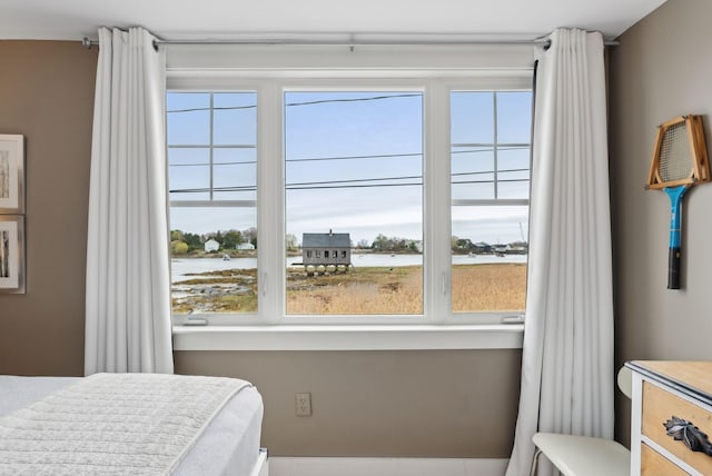 49 Langsford Rd, Kennebunkport, ME 04046 - bedroom featuring multiple windows and a water view