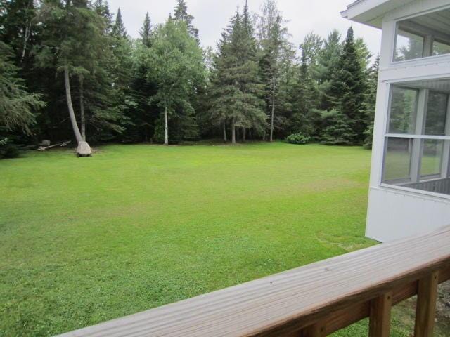 131 Clover St, Madawaska, ME 04756 - view of yard