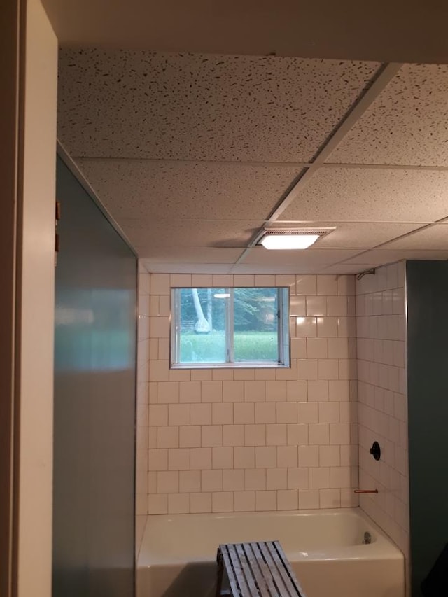131 Clover St, Madawaska, ME 04756 - bathroom with shower / washtub combination
