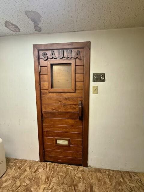 131 Clover St, Madawaska, ME 04756 - details featuring a textured ceiling