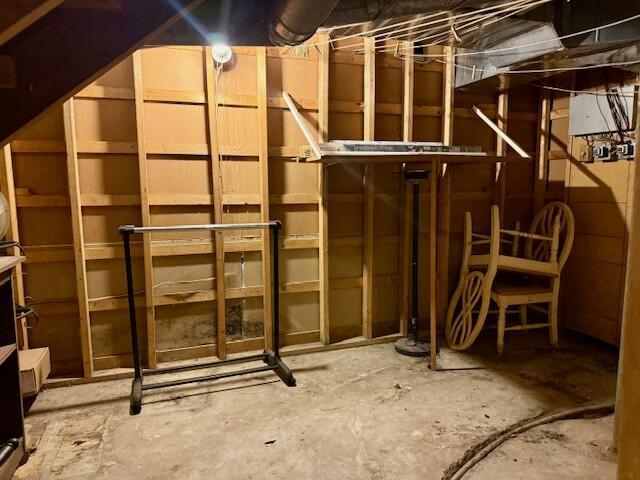 131 Clover St, Madawaska, ME 04756 - view of unfinished below grade area