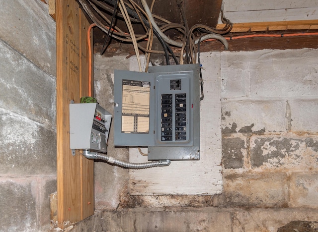 633 Main St, Madawaska, ME 04756 - utilities featuring electric panel