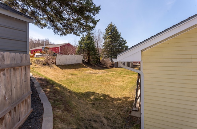 633 Main St, Madawaska, ME 04756 - view of yard featuring fence