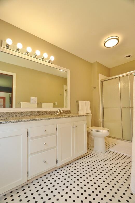 220 Church Rd, Bangor, ME 04401 - full bathroom featuring toilet, a stall shower, and vanity