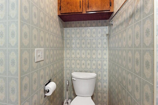 bathroom with toilet