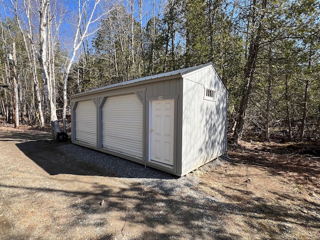 35 Swan Ln, Dexter, ME 04930 - view of garage