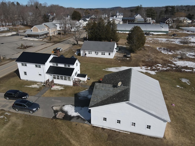 bird's eye view featuring a residential view