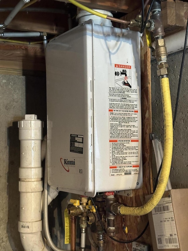 utilities with water heater