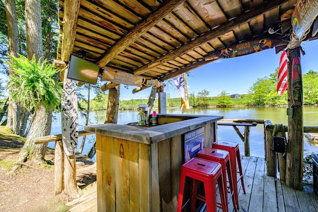 543 Middle Rd, Dresden, ME 04342 - view of dock