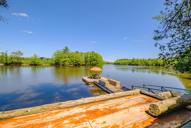 543 Middle Rd, Dresden, ME 04342 - dock featuring a water view