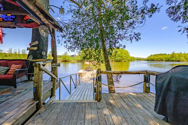 543 Middle Rd, Dresden, ME 04342 - dock with a water view