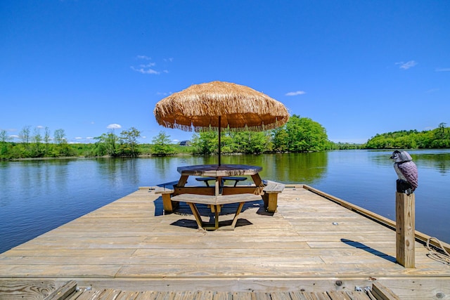 543 Middle Rd, Dresden, ME 04342 - dock area with a water view