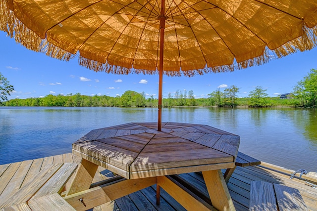 543 Middle Rd, Dresden, ME 04342 - dock featuring a water view