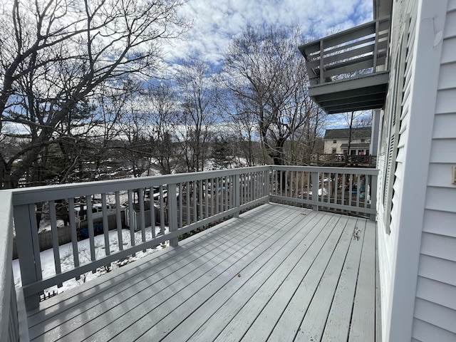 view of deck