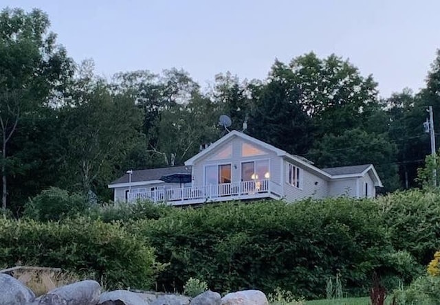 view of back of house