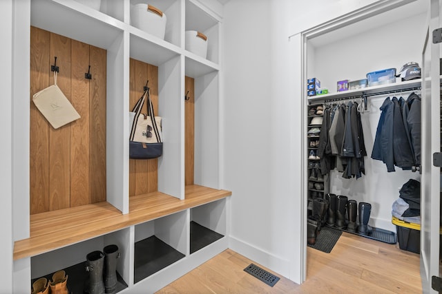 65 Sky Dr, Windham, ME 04062 - mudroom featuring wood finished floors