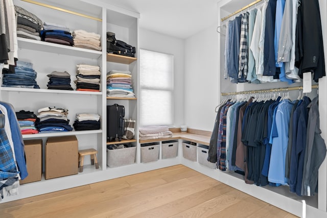 65 Sky Dr, Windham, ME 04062 - spacious closet featuring wood finished floors