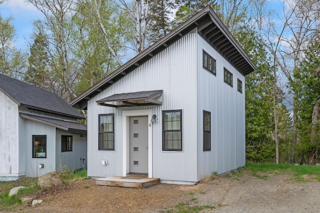 2342 Main St, Rangeley, ME 04970 - view of modern farmhouse