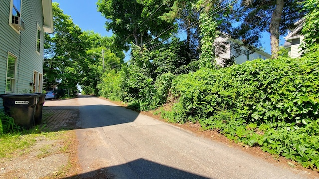 view of road