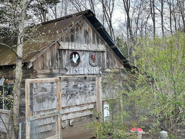286 Lexington Rd, Kingfield, ME 04947 - exterior view of a barn