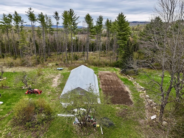 286 Lexington Rd, Kingfield, ME 04947 - view of yard featuring a view of trees