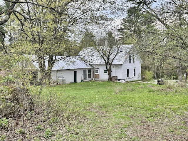 286 Lexington Rd, Kingfield, ME 04947 - rear view of property featuring a yard