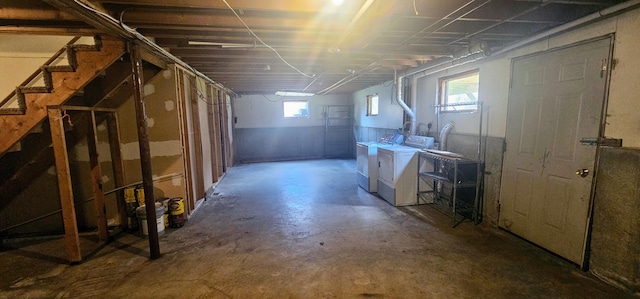 8 Cornerbrook Cir, Windham, ME 04062 - basement with independent washer and dryer