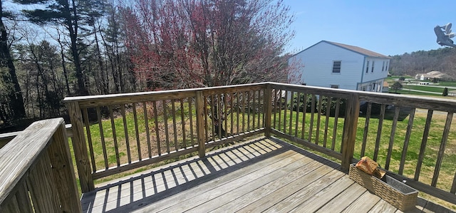 8 Cornerbrook Cir, Windham, ME 04062 - view of wooden terrace