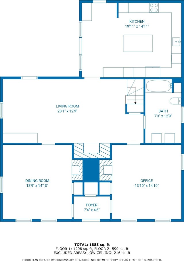 598 Walnut Hill Rd, North Yarmouth, ME 04097 - room layout