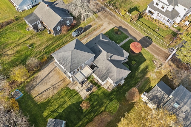 birds eye view of property featuring a residential view