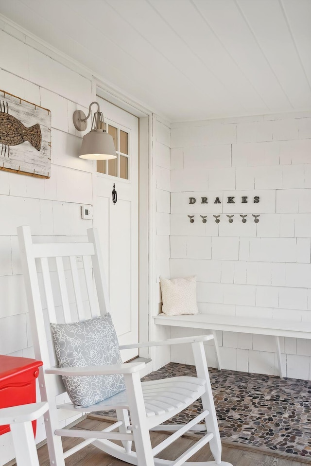 view of mudroom