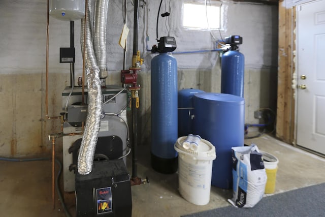 view of utility room