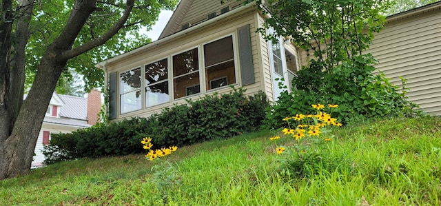 view of home's exterior