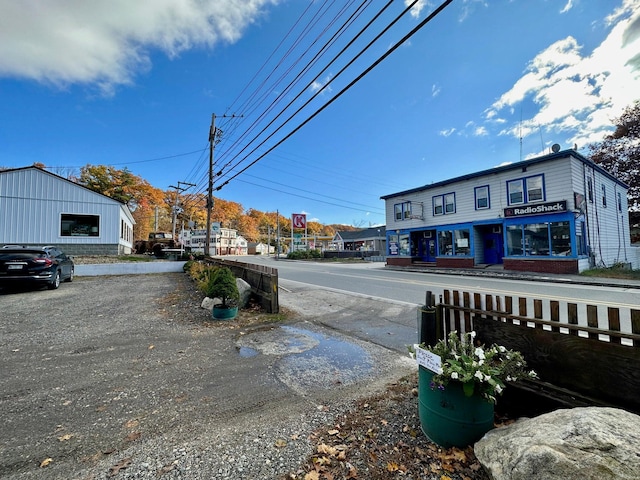 view of street featuring sidewalks