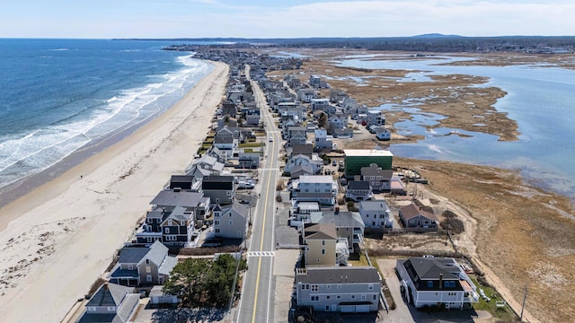 11 Clam Ln Unit A, Wells, ME 04090 - aerial view of residential area with waterfront with a beach
