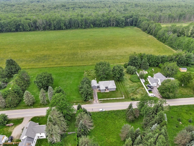 135 P Ridge Rd, Readfield, ME 04355 - overview of rural landscape featuring a forest