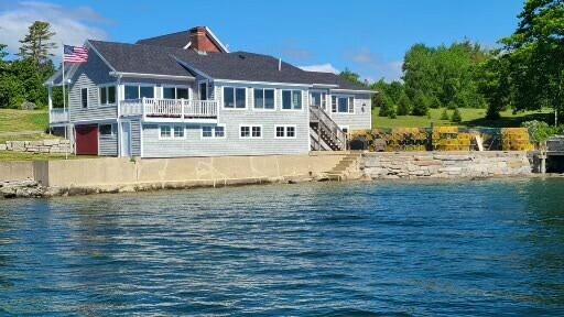 20 Wharf Rd, Blue Hill, ME 04614 - water view with stairs