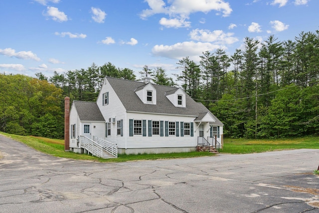20 Emery Mills Rd, Shapleigh, ME 04076 - cape cod-style house with entry steps and roof with shingles
