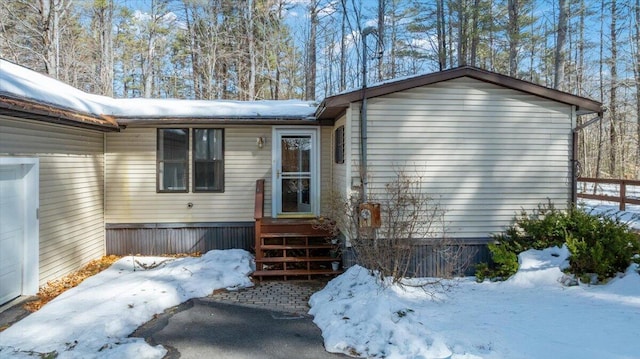 view of front of house featuring an attached garage