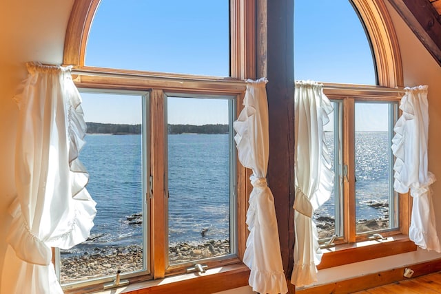 44 Periwinkle Ln, Phippsburg, ME 04562 - interior details with a water view