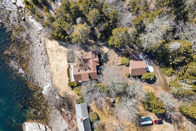 44 Periwinkle Ln, Phippsburg, ME 04562 - birds eye view of property