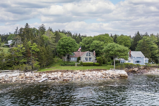 44 Periwinkle Ln, Phippsburg, ME 04562 - view of water feature featuring a view of trees