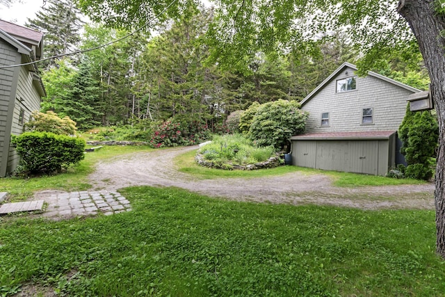 44 Periwinkle Ln, Phippsburg, ME 04562 - view of yard
