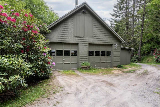 44 Periwinkle Ln, Phippsburg, ME 04562 - view of garage