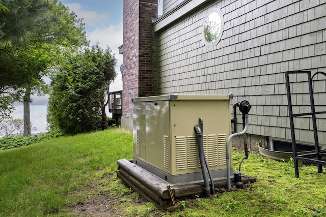 44 Periwinkle Ln, Phippsburg, ME 04562 - exterior details featuring a power unit