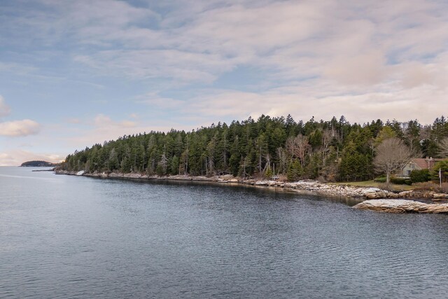 44 Periwinkle Ln, Phippsburg, ME 04562 - property view of water with a view of trees
