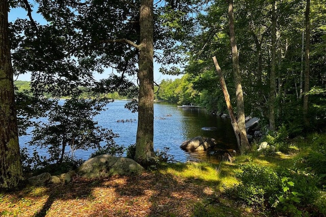 property view of water