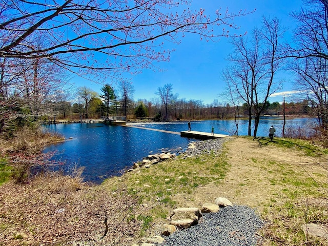 property view of water