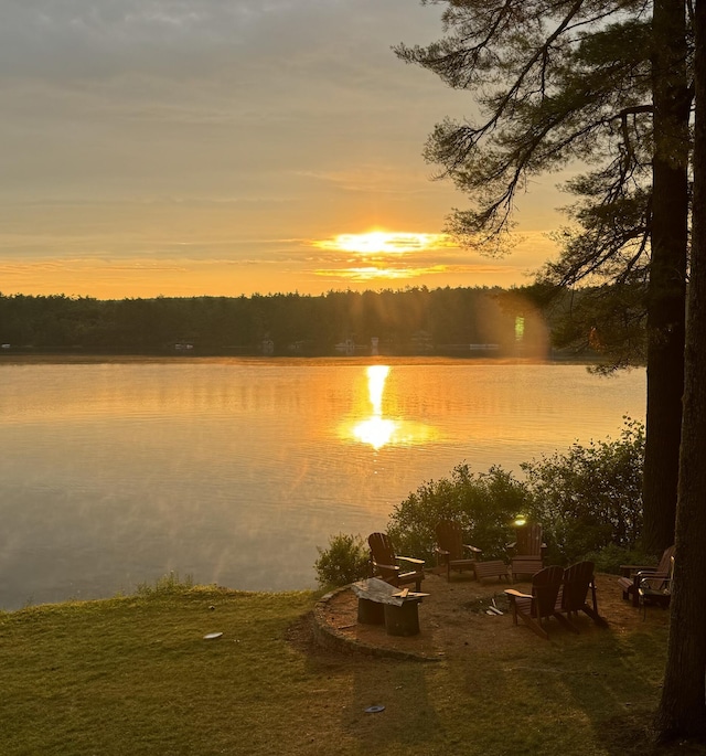 property view of water