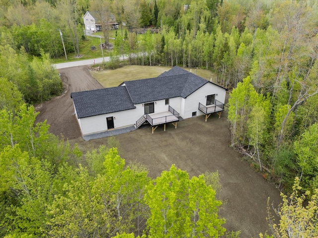67 Stacey Ln, Kenduskeag, ME 04450 - aerial view of property and surrounding area